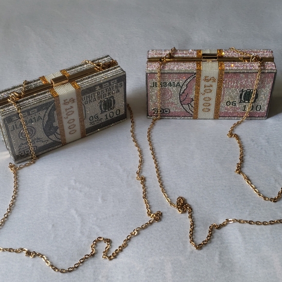 🎉🎉HP🎉🎉 💸Stack Of Cash Evening Clutch - Picture 3 of 5